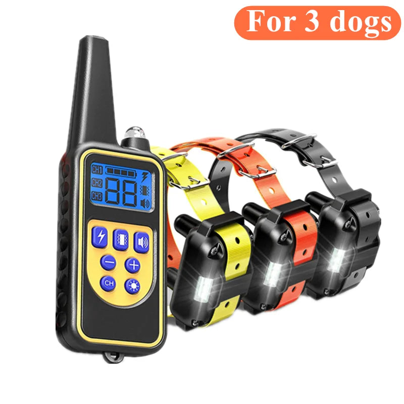 Rechargeable Waterproof Remote Training Collar