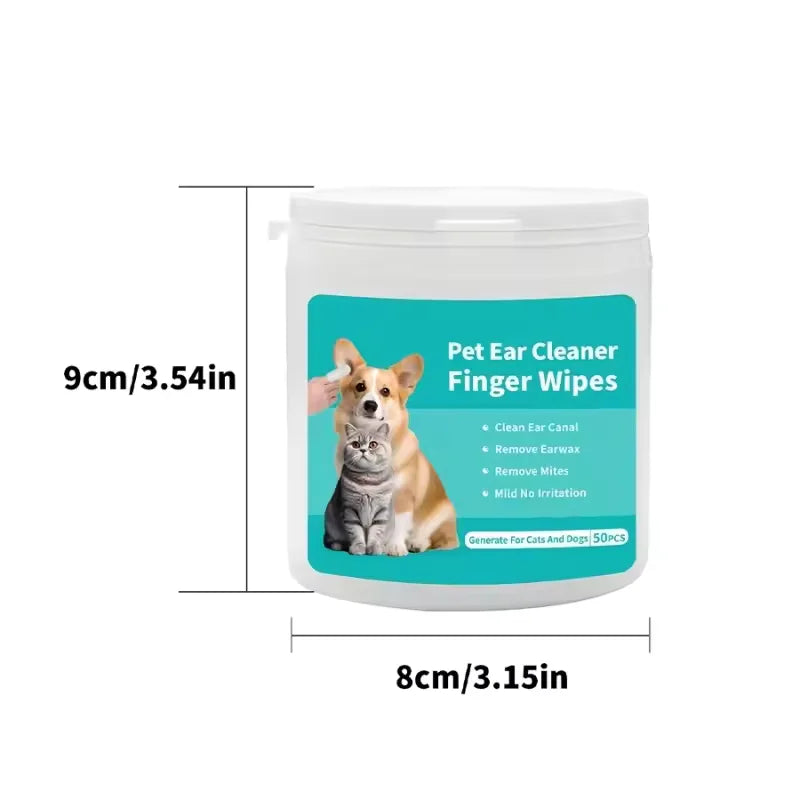 Disposable Ear Cleaning Finger Wipes