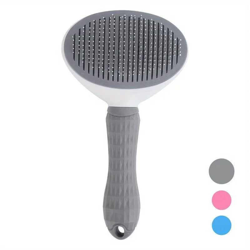 One-Click Hair Removal Slicker Brush