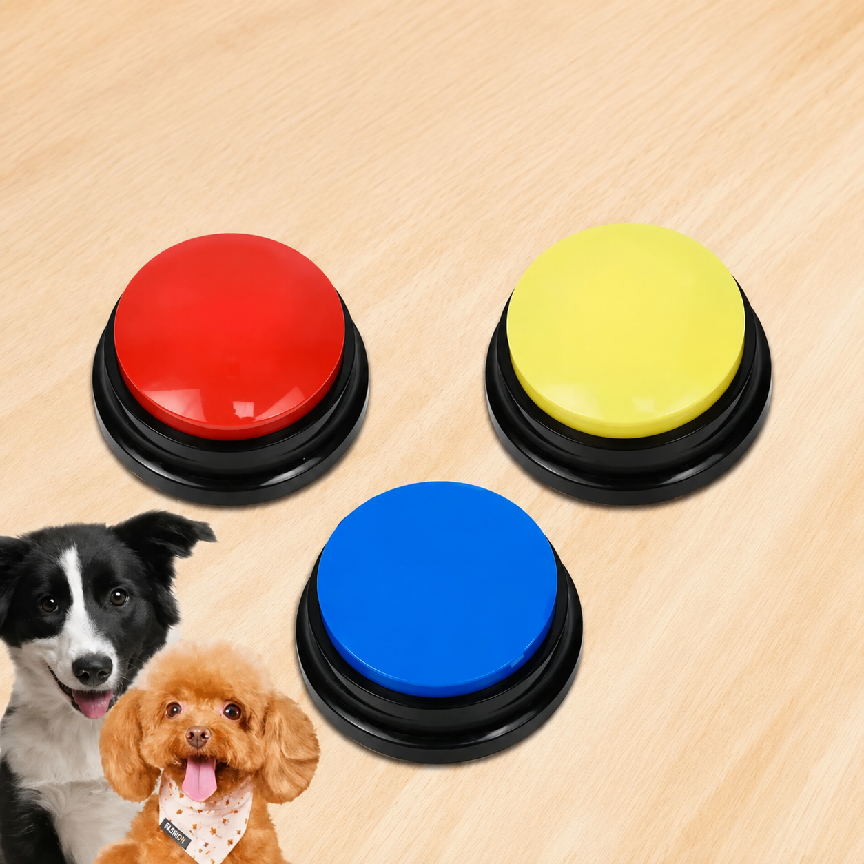 8PCS Recordable Communication Buttons