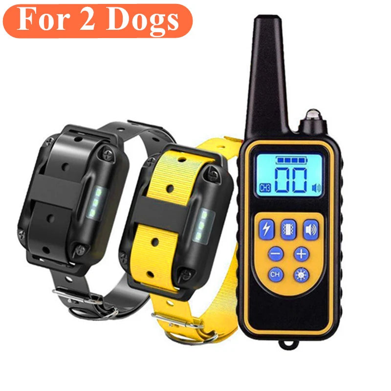 Rechargeable Waterproof Remote Training Collar