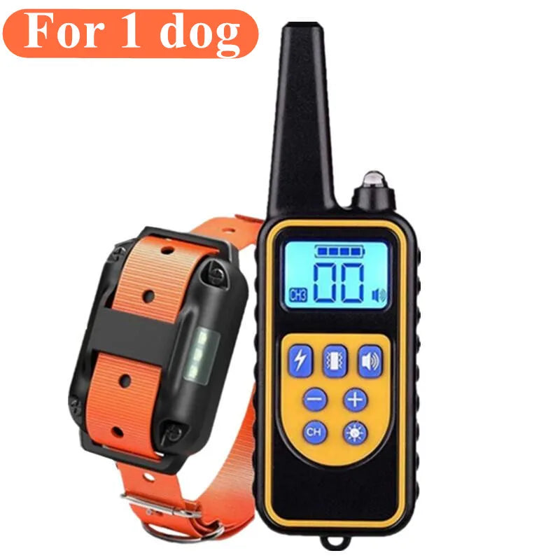 Rechargeable Waterproof Remote Training Collar