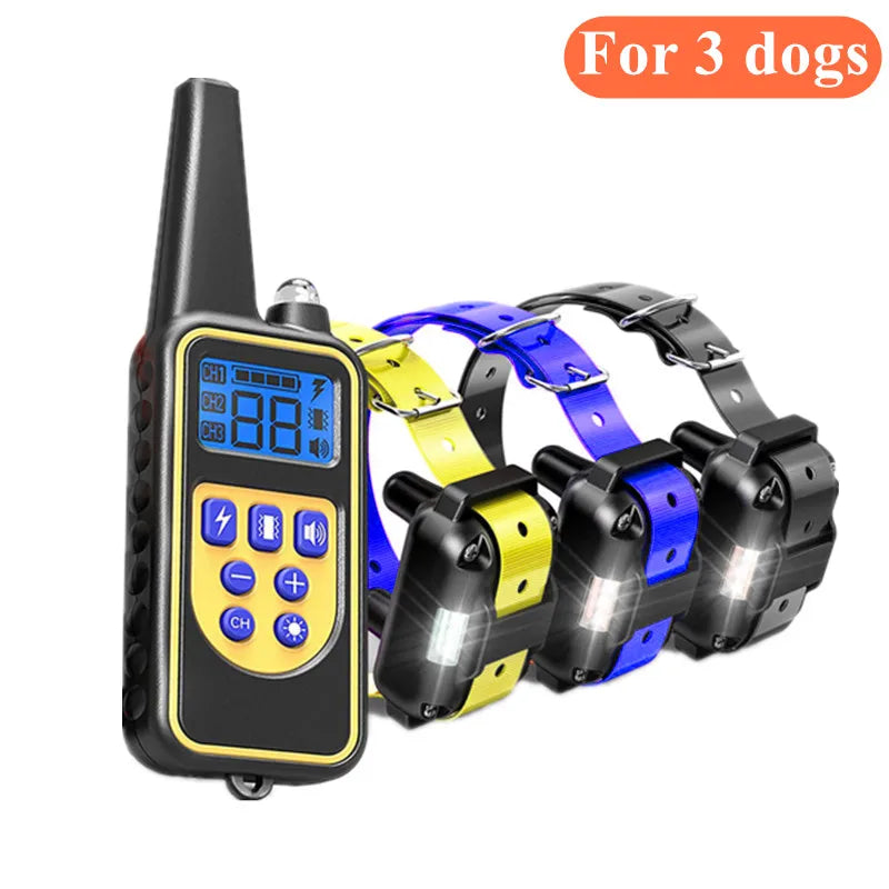 Rechargeable Waterproof Remote Training Collar