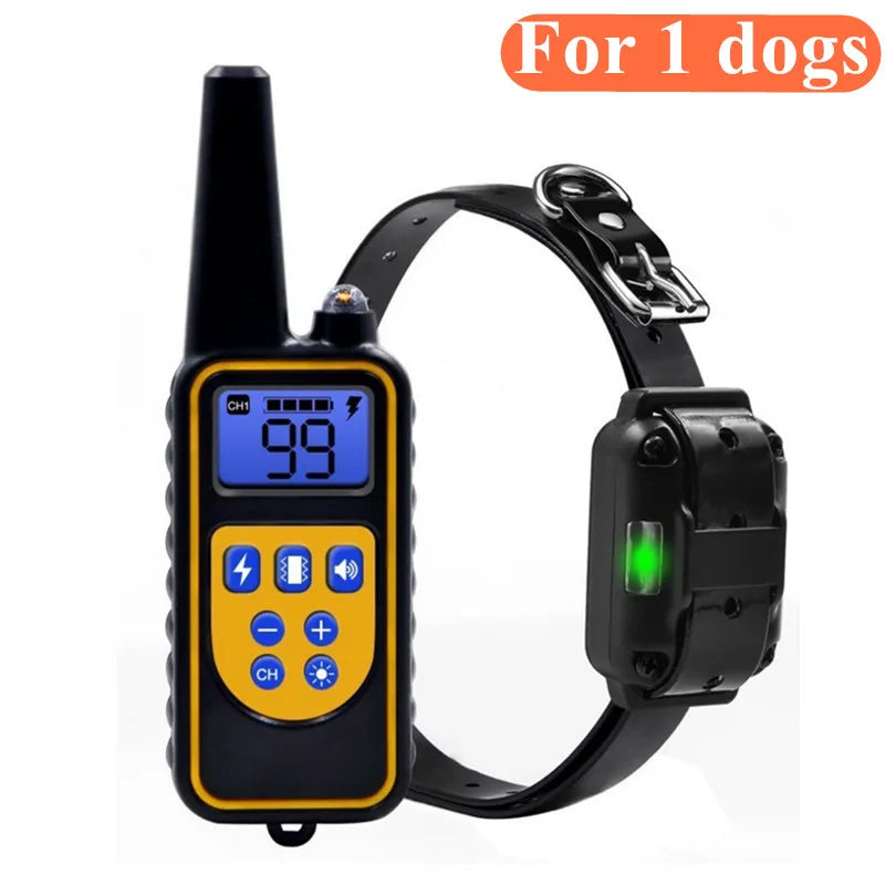 Rechargeable Waterproof Remote Training Collar