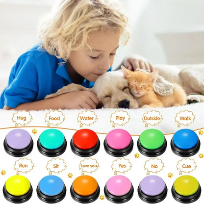 8PCS Recordable Communication Buttons