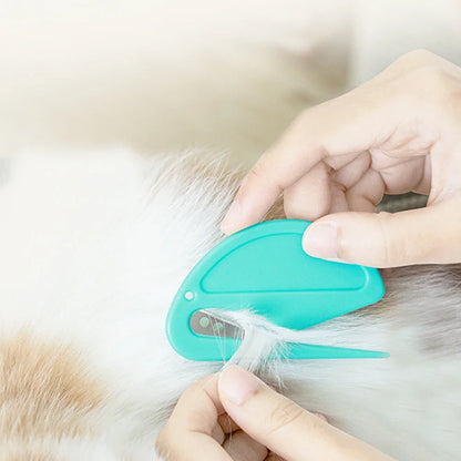 Safe Stainless Steel Dematting Grooming Knife
