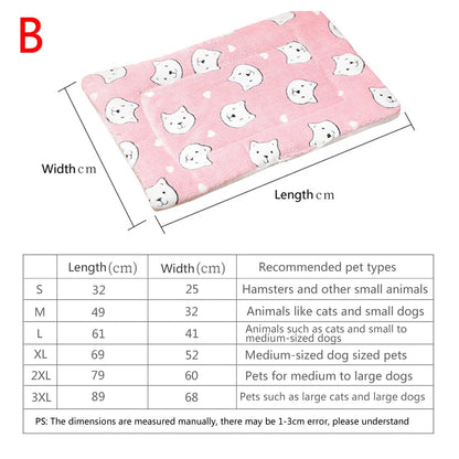 Thick Flannel Sleeping Mat