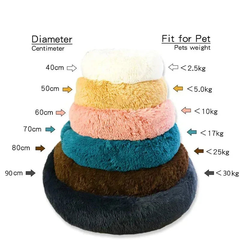 Super Soft Washable Donut Bed