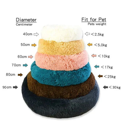 Super Soft Washable Donut Bed