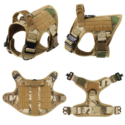 Tactical Nylon Harness Leash Set