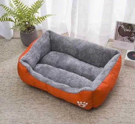Large Cotton Square Bed