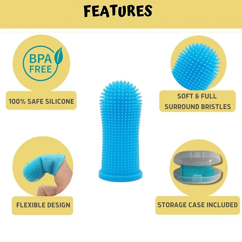Super Soft Silicone Finger Toothbrush