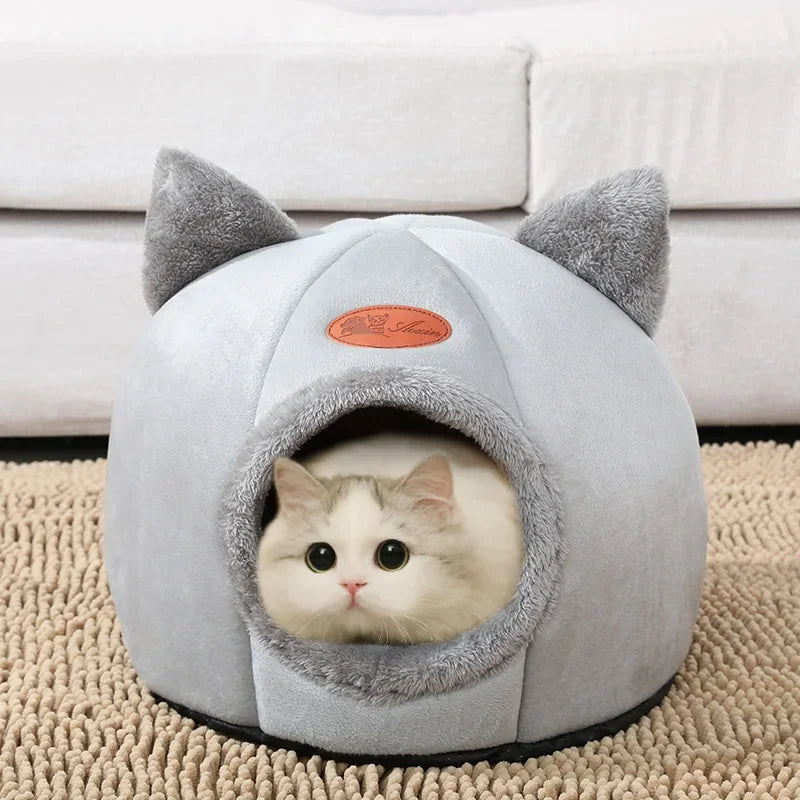 Cozy Cotton Cave Bed