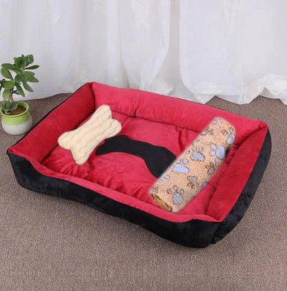 Large Cotton Square Bed