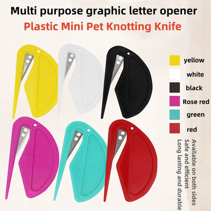 Safe Stainless Steel Dematting Grooming Knife