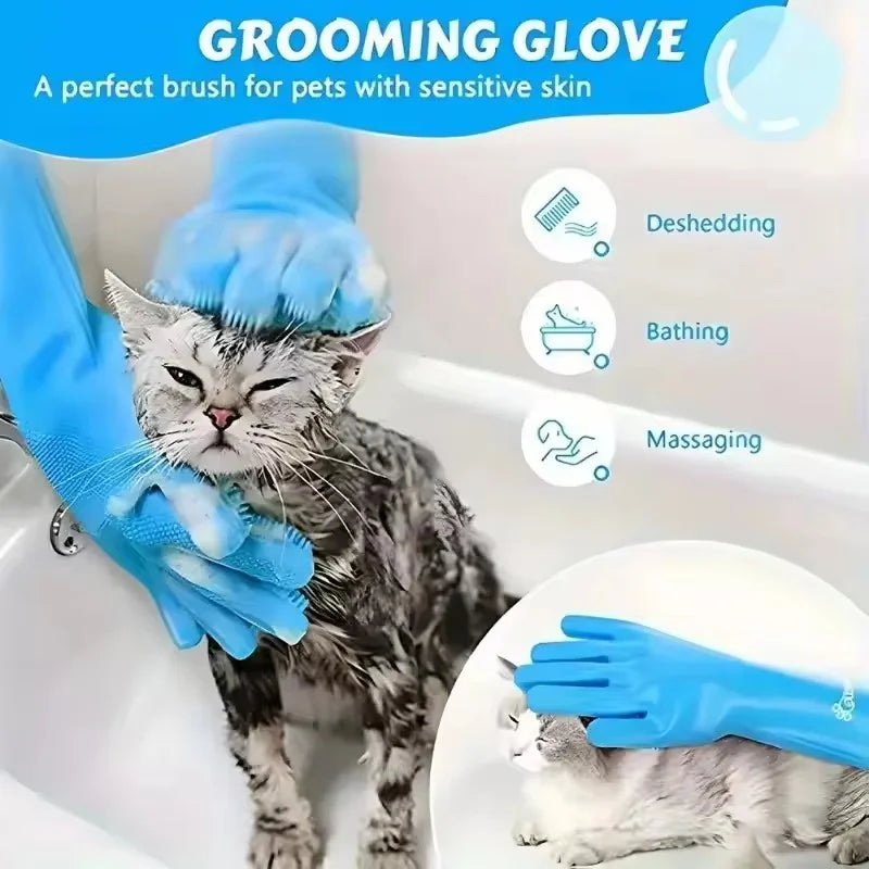 Silicone Grooming Bath Glove