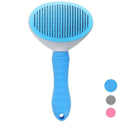 One-Click Hair Removal Slicker Brush