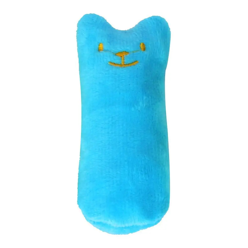Interactive Catnip Plush Chew Toy