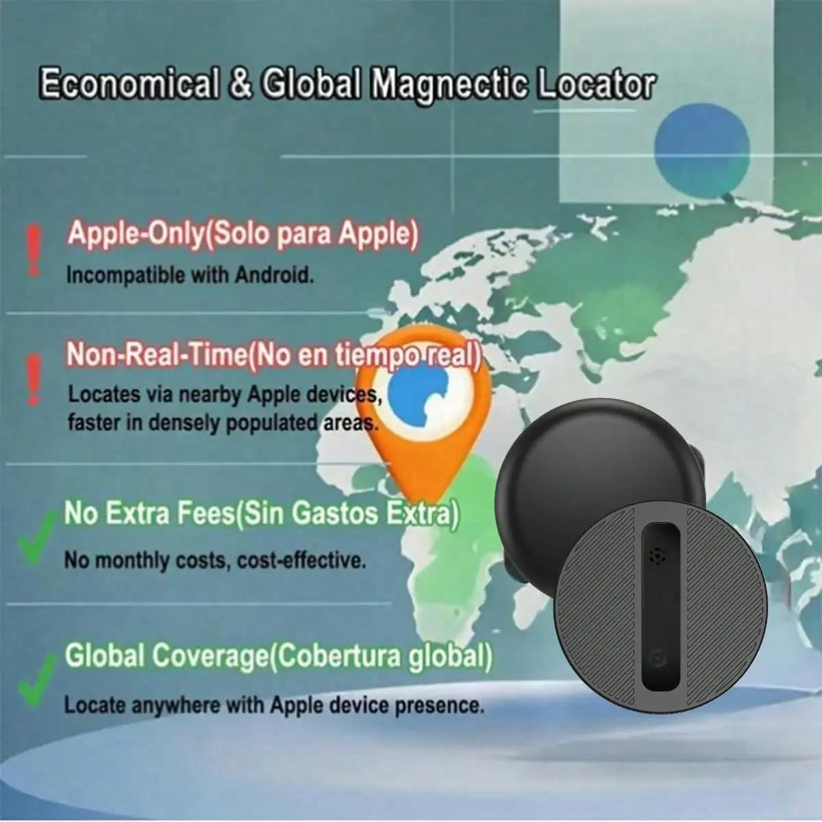 Compatible Smart AirTag Tracker