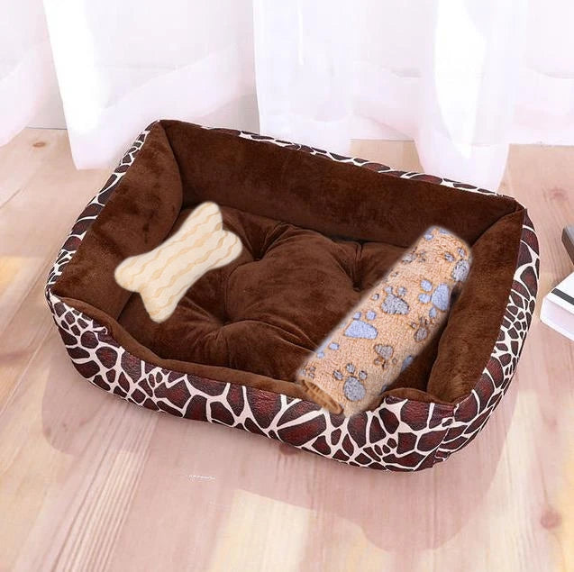 Large Cotton Square Bed