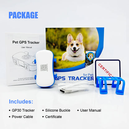 GPS Pet Tracker with Wi-Fi SIM