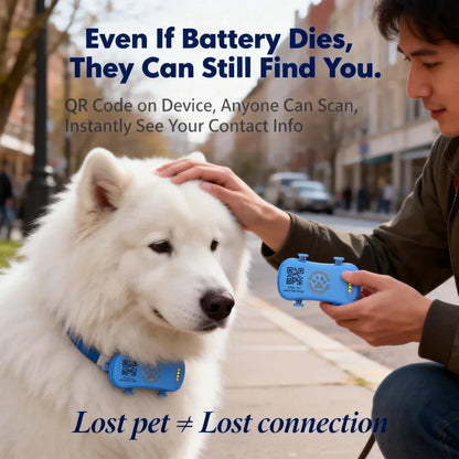 GPS Pet Tracker with Wi-Fi SIM