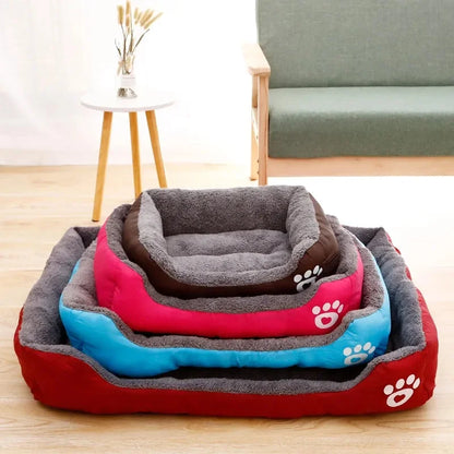 Large Cotton Square Bed