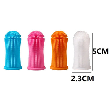 3PCS Silicone Finger Toothbrush Set