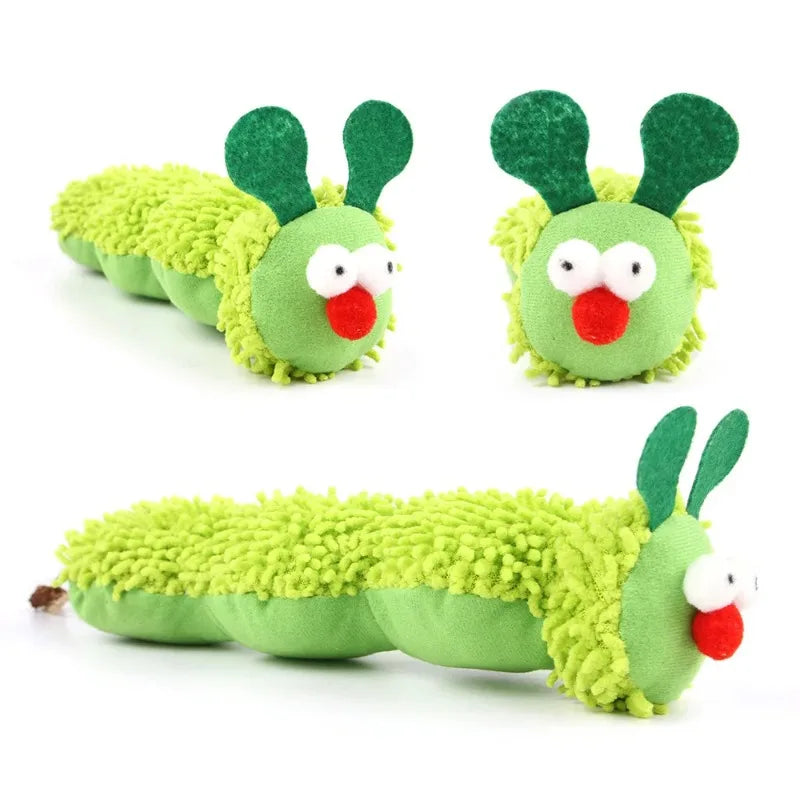 Caterpillar Catnip Silvervine Chew Toy
