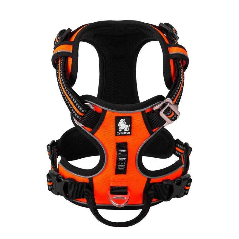 Adjustable Reflective No-Pull Nylon Harness