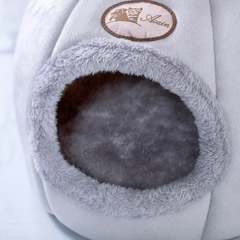 Cozy Cotton Cave Bed