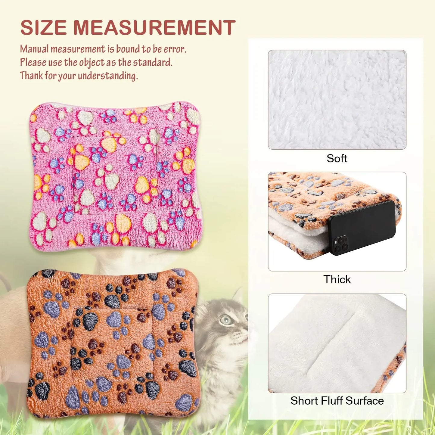Thick Flannel Sleeping Mat