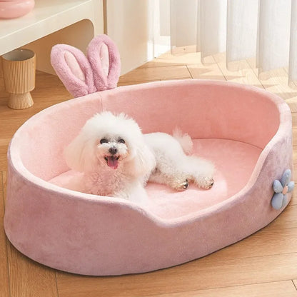 Detachable Washable Coral Fleece Bed