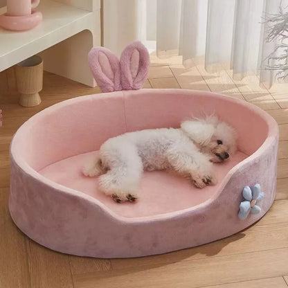 Detachable Washable Coral Fleece Bed