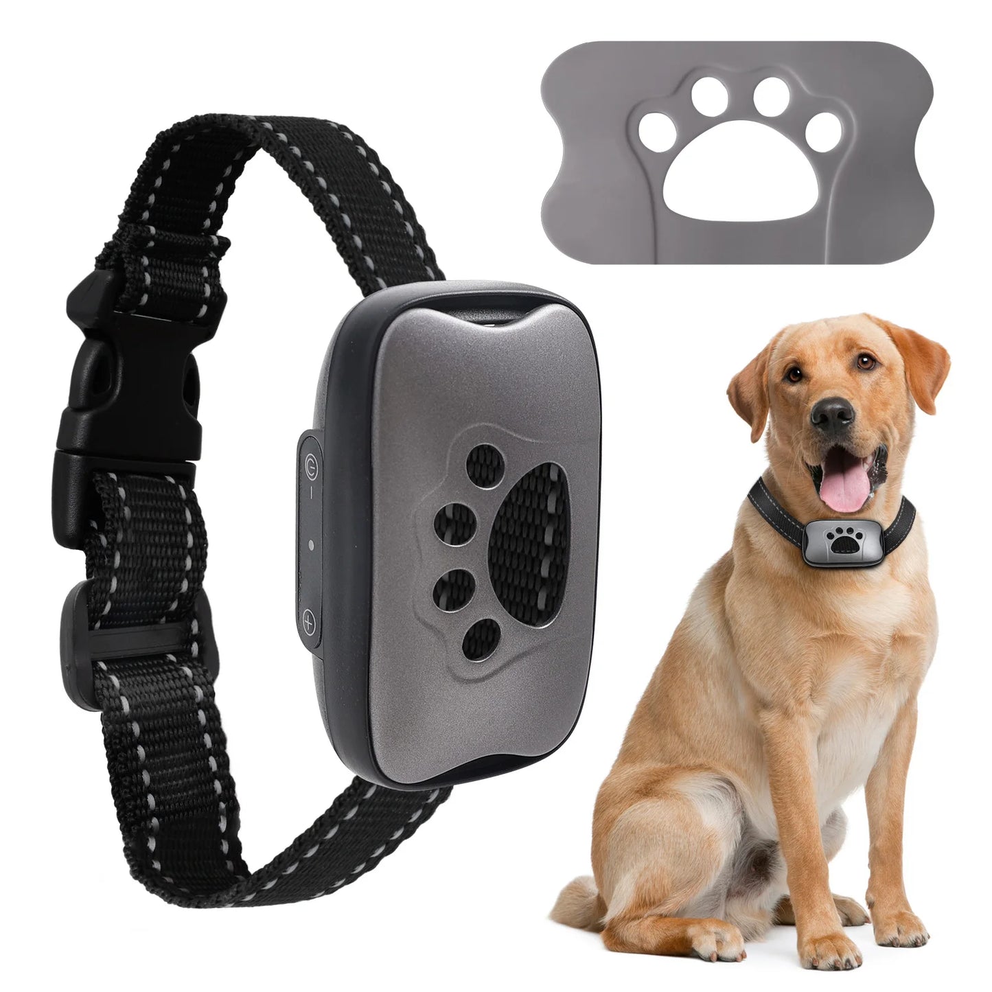 USB Rechargeable Ultrasonic Anti-Bark Training Collar