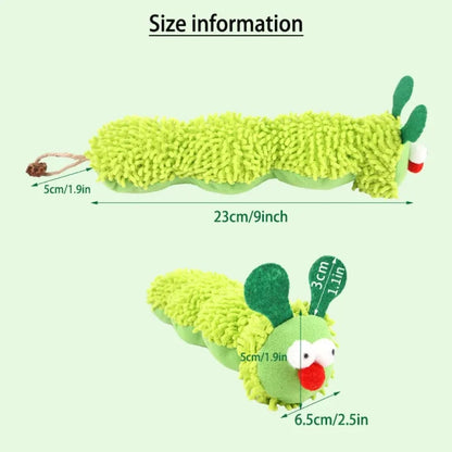 Caterpillar Catnip Silvervine Chew Toy