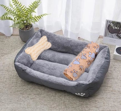 Large Cotton Square Bed