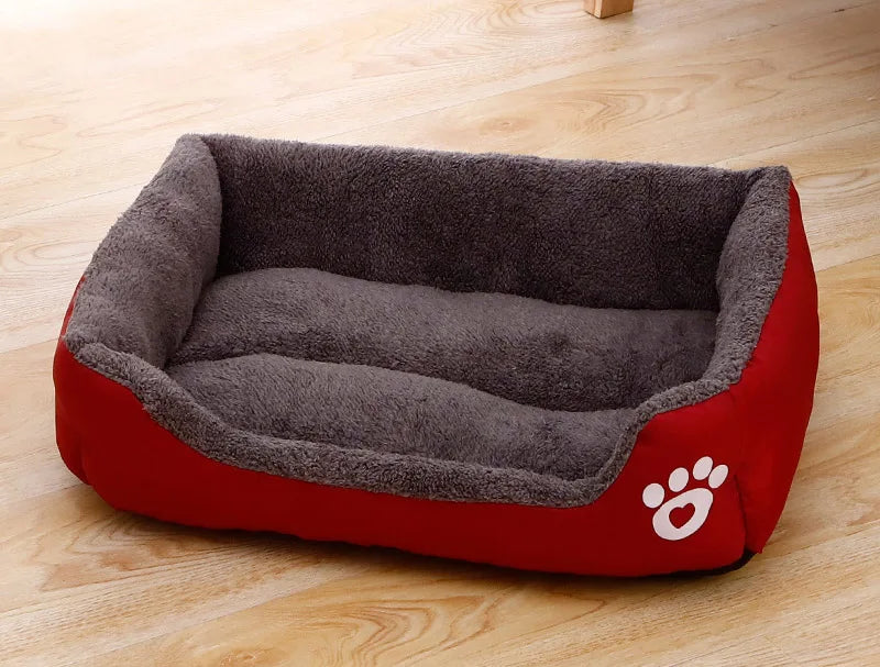 Large Cotton Square Bed