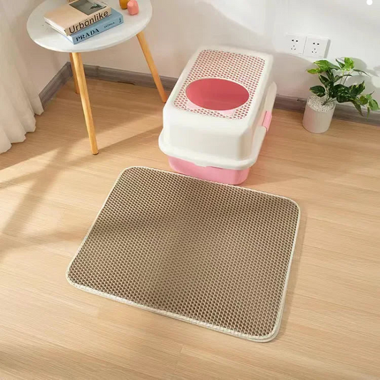 Double-Layer Waterproof Cat Litter Mat