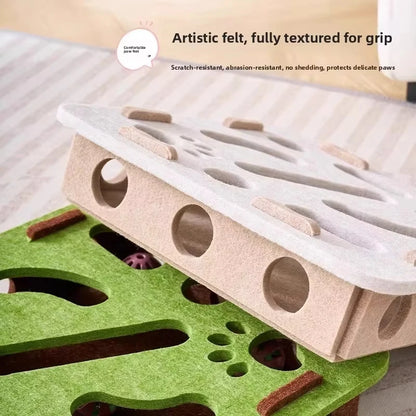 Felt Puzzle Box Toy
