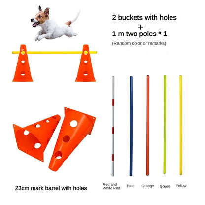 Agility Jumping Bar Obstacle Training Set