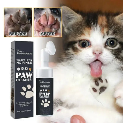 100ML Waterless Paw Cleaner Foam