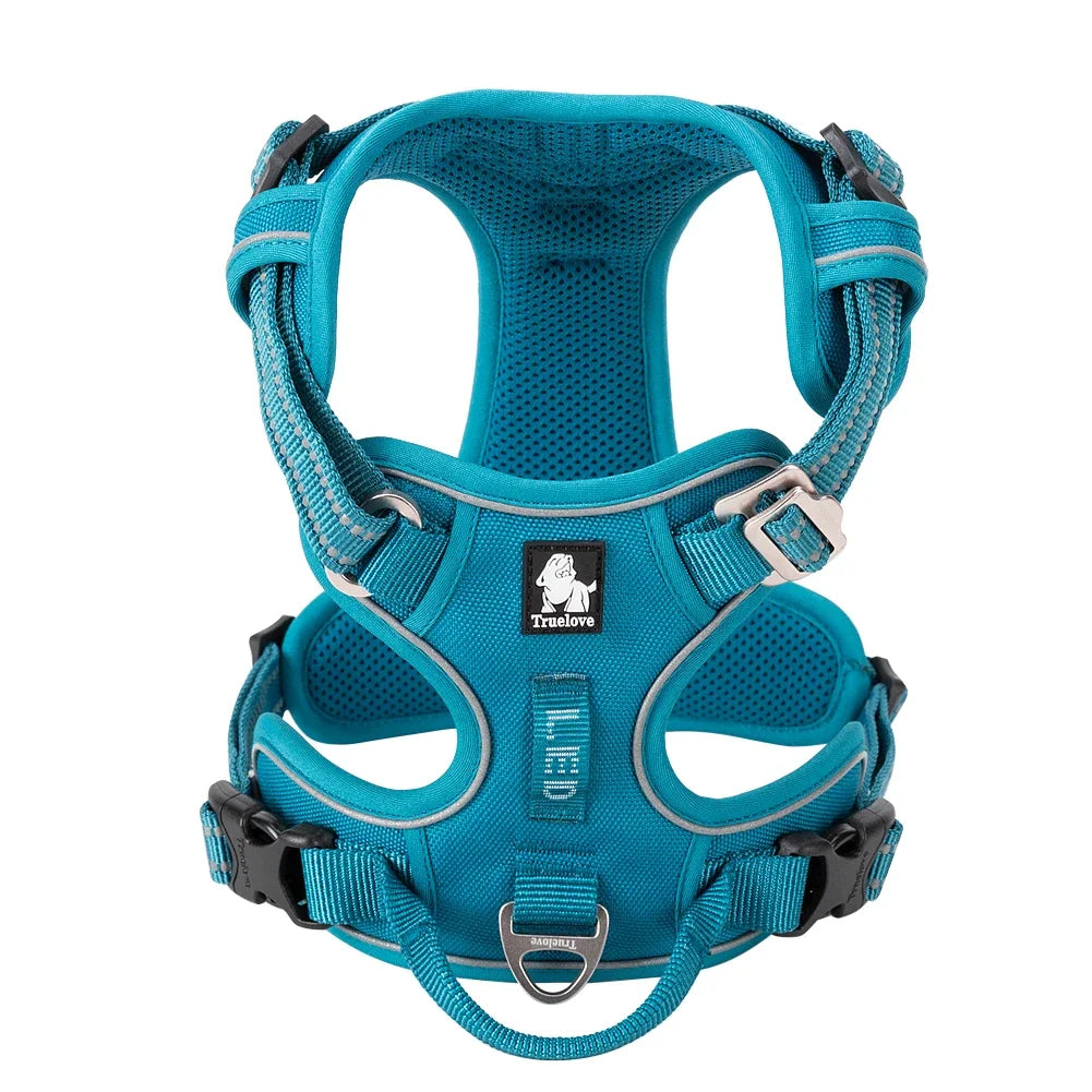 Adjustable Reflective No-Pull Nylon Harness