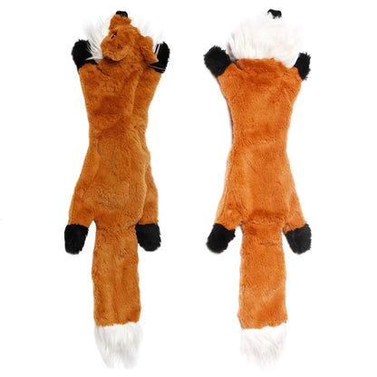 Durable Stuffing-Free Plush Chew Toy