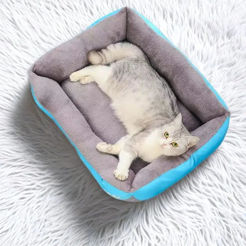 Large Plush Corduroy Bed