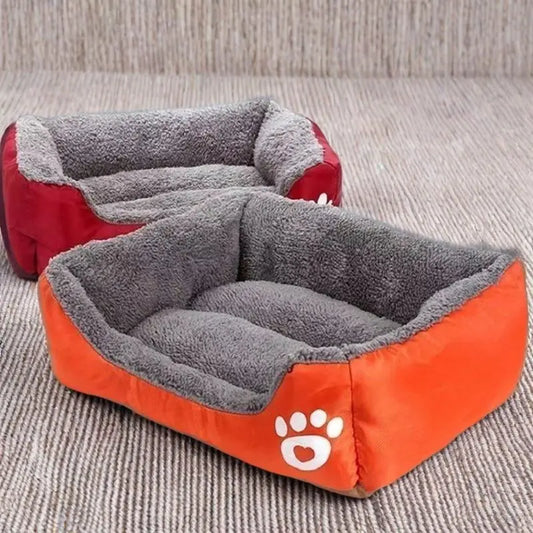 Large Plush Corduroy Bed