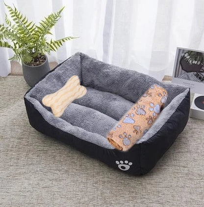Large Cotton Square Bed
