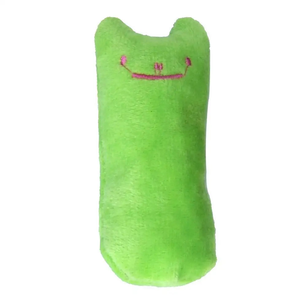 Interactive Catnip Plush Chew Toy