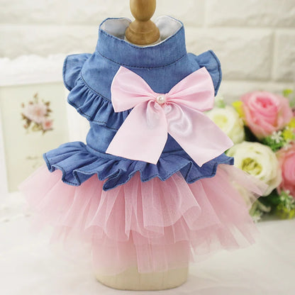 Denim Sphynx Summer Dress