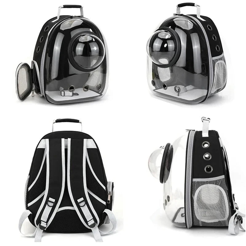 Transparent Space Capsule Carrier Backpack